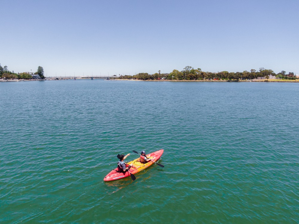 SUP Board and Kayak Hire Mandurah Boat Hire